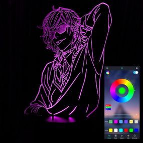 Акриловый светильник-ночник управление с телефона Аято Юри tty-n000766