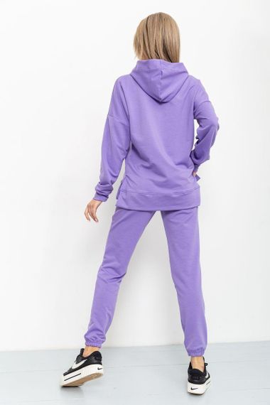 Спорт костюм женский двухнитка  цвет сиреневый 129R1515 | Зображення 7