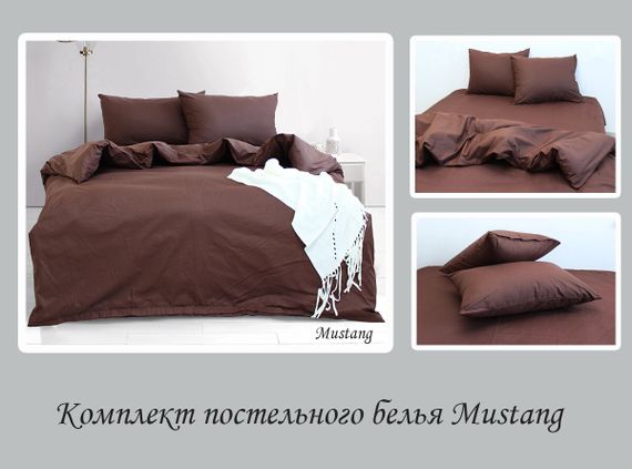 Комплект постельного белья TAGtekstil ранфорс emax  Mustang | Зображення 1