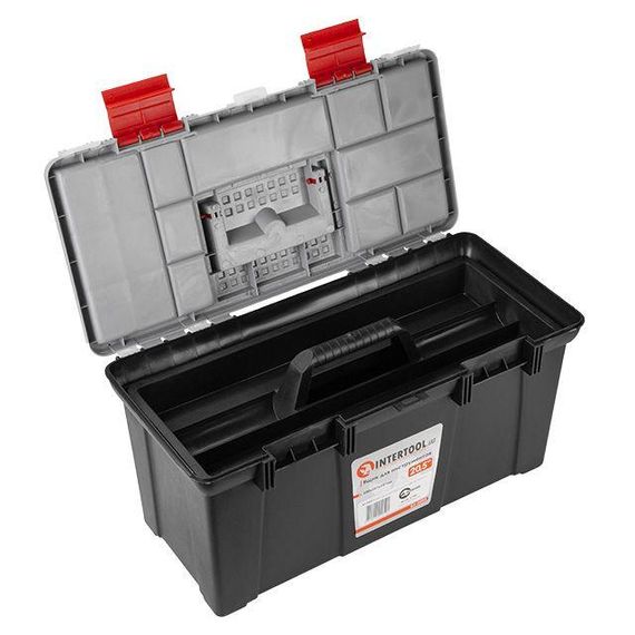 Ящик для інструментів 20.5", 508*247*241 мм INTERTOOL BX-0205 | Зображення 1