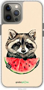 Чохол на iPhone 12 Pro Max Єнотик з кавуном "4605pc-2054-2448"