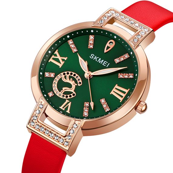 Жіночий годинник Skmei 1977RD Red | Зображення 1