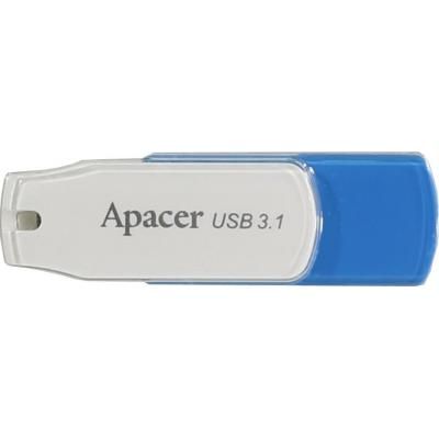 Flash Drive Apacer AH357 64GB (AP64GAH357U-1) Blue/White (AP64GAH357U-1)