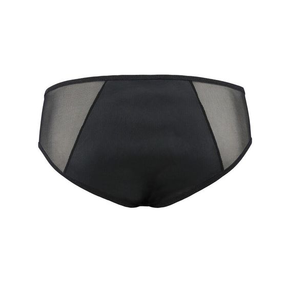 Чоловічі сліпи на блискавці Passion 042 SLIP TIMMY L/XL Black, екошкіра, сітка Sex Aura | Зображення 5