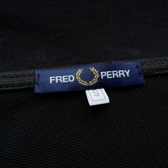 Кофта Fred Perry Батал чорна (великі розміри) | Зображення 2