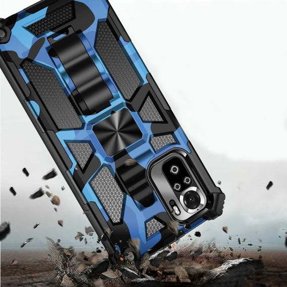 Протиударний чохол Tactics Military для Xiaomi Redmi Note 11 Pro 4G / 11 Pro 5G / Note 12 Pro 4G колір Синій | Зображення 4