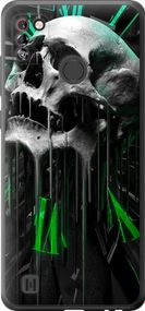 Чехол на Tecno Pop 4 Pro BC3 Череп-часы "4100u-2444-17620"