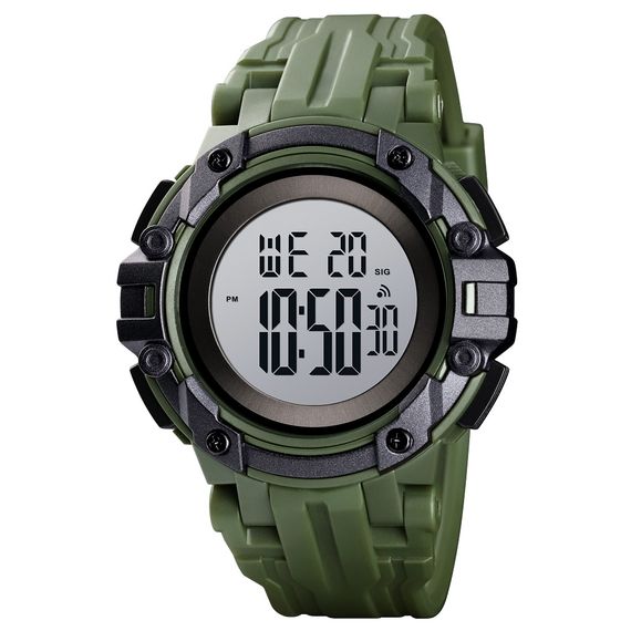 Чоловічий годинник Skmei 1545AG Army Green