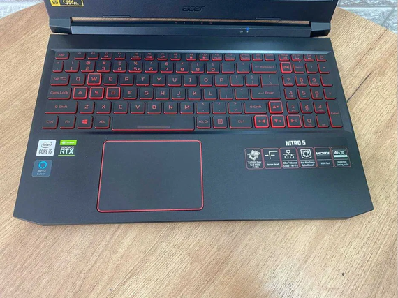 Ноутбук Acer Nitro 5 AN515-55 15.6"FHD/IPS/144Hz/i5 10300H/8/SSD256/RTX3050 | Зображення 3