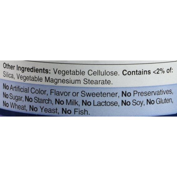 Комплекс для кожи, волос, ногтей Puritan's Pride Hydrolyzed Collagen 1000 mg 180 Caplets | Зображення 4