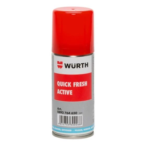 Антибактериальное средство WURTH 0893764650 QUICK FRESH ACTIVE 100 мл