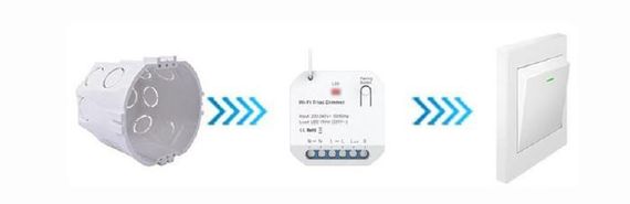 432721 Модуль управління Tervix Pro Line RF 433 MHz receiver (on/off) | Зображення 3
