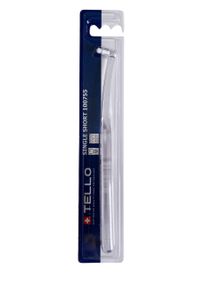 Монопучкова зубна щітка Tello Short Ultra Soft Single, d 0.10 mm, прозора