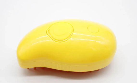 Парова щітка-масажер спрей 3в1 Жовто-Помаранчова Pet Spray Massage Brush | Зображення 1