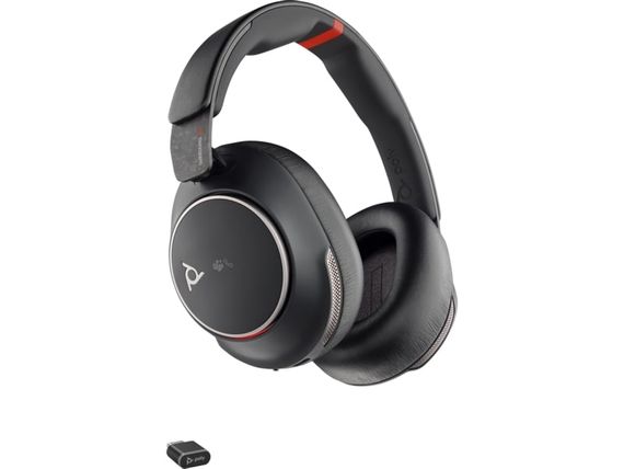 Гарнитура компьютерная стерео On-ear Poly Voyager Surround 85-M с подставкой для подзарядки 8G7T8AA | Зображення 6