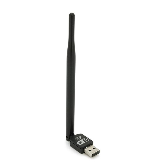 Бездротовий мережний адаптер з антеною Wi-Fi-USB LV-UW11RK-5DB MTK7601, 150Mbps, 2.4 GHz, Win10/8.1/8/7/XP,Mac OSX 10.7~10.10 and