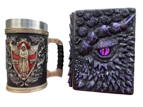 Подарунковий набір Кухоль 3D Архангел і Блокнот 3D «Око Ілюзій»