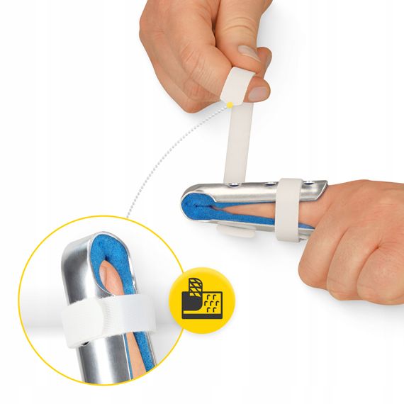 Фіксатор (бандаж) для пальця руки 4FIZJO MED 1 шт Size M (P-5905973407403) | Зображення 4