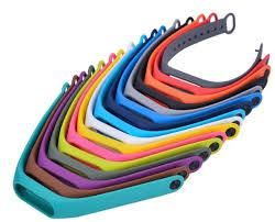 Силіконови ремінці для фітнес-браслета трекера Xiaomi Mi Band (15 шт.) | Зображення 1