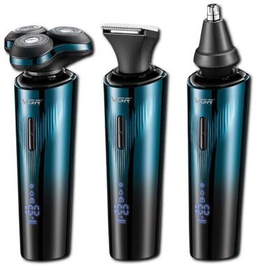 Електробритва 3 в 1 VGR V-303 IPX7, LED display (44966-V-303_601)
