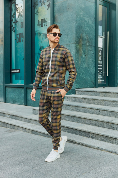 Костюм Джентльмен-2 коричневый S M | Зображення 1