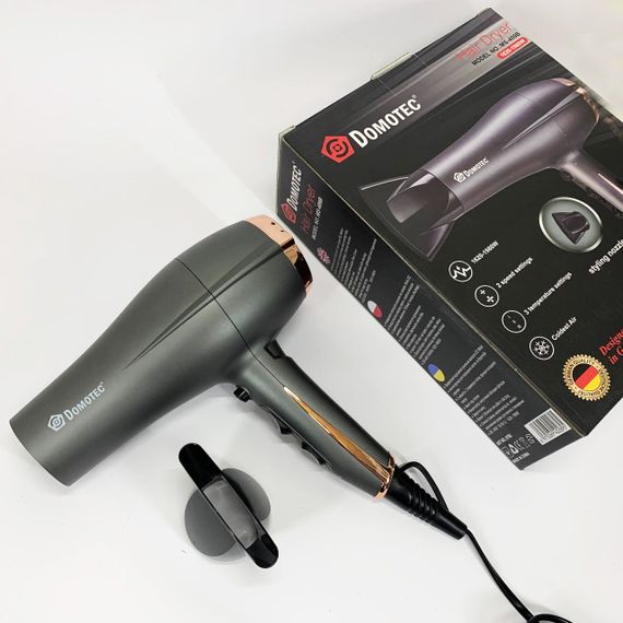 Потужний фен для швидкого укладання волосся, Фен для волосся з дифузором Електричний укладання FT-79 | Зображення 7