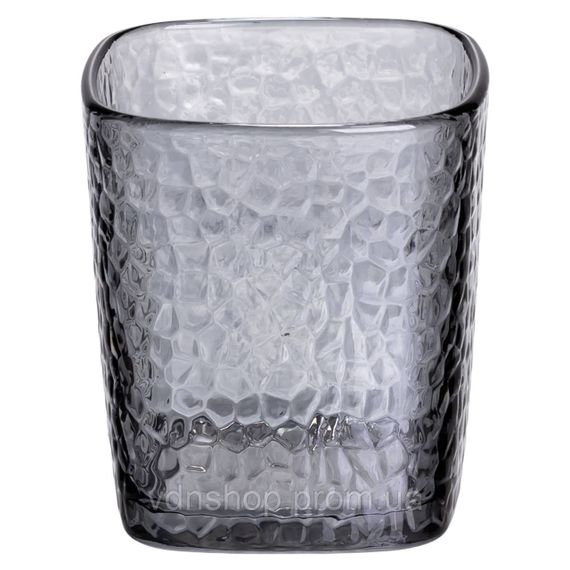 Набір скляних склянок 6 (шт) 250 (мл) для лимонадів, соку, води, коктейлів Сірий HP-19-AY-4 | Зображення 1