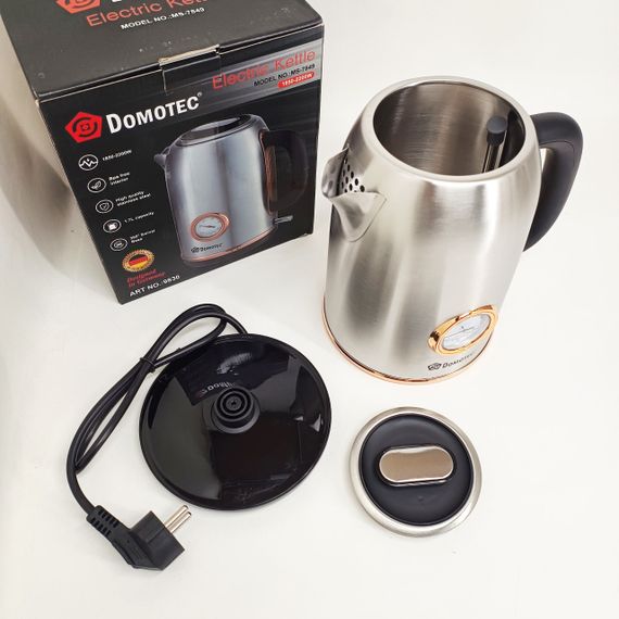 Чайник для бытового использования Domotec, Электрический чайник с индикатором работы PG-34 | Зображення 6