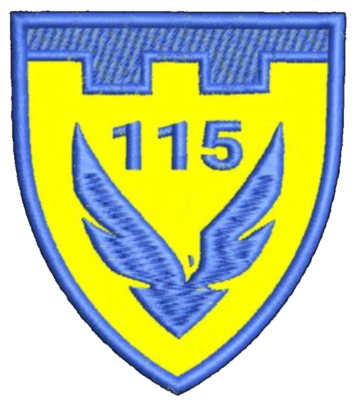 Шеврон 115 окремий батальйон територіальної оборони