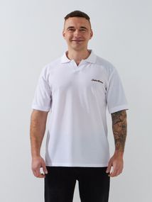 Поло однотонний чоловічий GENUA G01215-0006 2XL Білий shop (2000999518690)