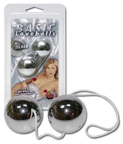 Вагинальные шарики BASIC silber sexstyle