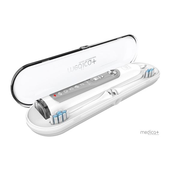 Набір: Ультразвукова зубна щітка Medica+ Probrush 9.0 (Ultasonic) black + white | Зображення 4