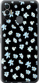 Чехол на Tecno Spark 7 KF6n Цветочный "4900u-2421-17620"