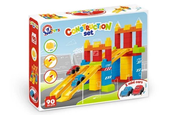 Конструктор Технок с горками 6825, 90 дет. | Зображення 4