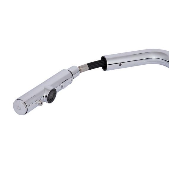 Змішувач для кухні Qtap Rozcesti з висувним виливом з підключенням для питної води QTROZ367CRM45941 Chrome | Зображення 5