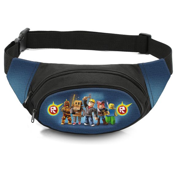 Сумка-бананка дитяча з принтом Roblox поясна сумка для хлопчика (4423)