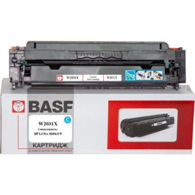 Картридж BASF HP LJ Pro M454/479 6000 ст. Cyan W2031X (BASF-KT-W2031X)