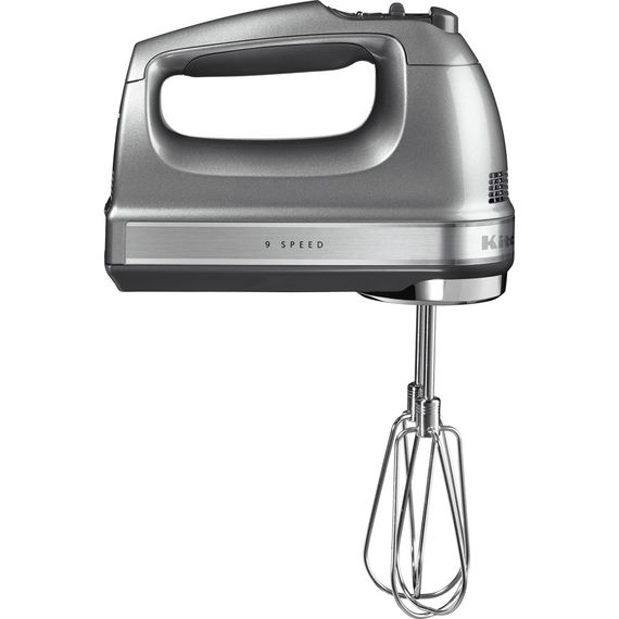 Миксер ручной KitchenAid 5KHM9212ECU серебристый