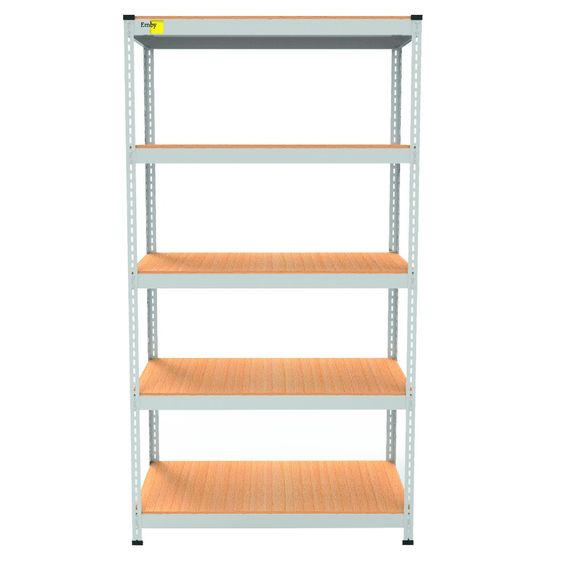 Металевий стелаж MRL-1800 ( 900x300) білий | Зображення 1