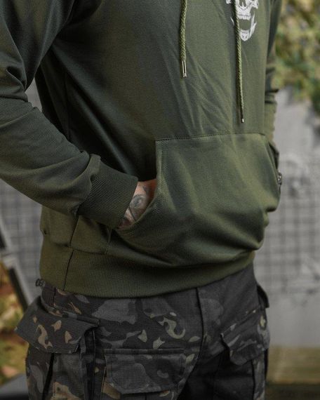 Худи maklin олива  НП5069 | Зображення 6