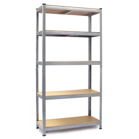 Стелаж металевий 2 секції 10 полиць Siker 180x90x40 | Зображення 1