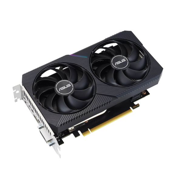 Видеокарта ASUS GeForce RTX 3050 8GB GDDR6 DUAL OC V2 DUAL-RTX3050-O8G-V2 90YV0GH6-M0NA00 | Зображення 1