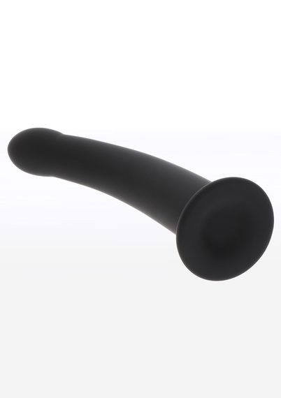 Фалоімітатор страпон Taboom Strap-On Dong Large чорного кольору, 16 см х 3.8 см | Зображення 1