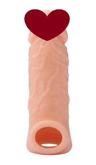 Насадка на пеніс REALSTUFF EXTENDER WITH BALL STRAP 5.5 Sex Aura