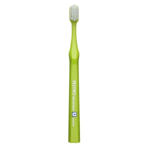 Зубна щітка Pesitro 3180 Flossing, салатова