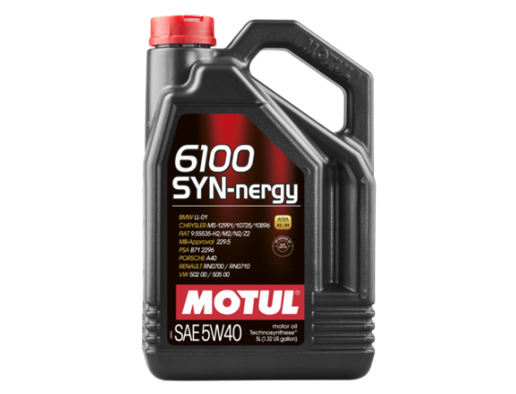 Моторна олива Motul 6100 SYN-NERGY 5W-40 5л.
