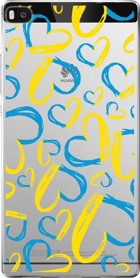Чехол на Huawei Ascend P8 Сердца UA "5292u-123-17620"
