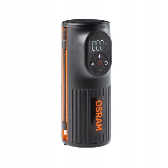 Компресор акумуляторний OSRAM OTIR2000 портативний, з автостопом та цифровим манометром 12В | Зображення 1