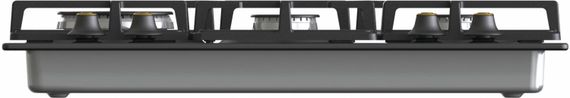 Варильна поверхня Gorenje GW6D42CLB/газова/газконтроль/ електрозапалювання/чавунна решітка/конфорка Wok/чорна (GW6D42CLB) | Зображення 6