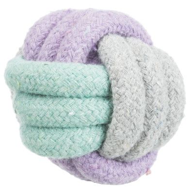 Игрушка для собак Trixie Мяч-канат 9 см (4011905328140) | Зображення 1